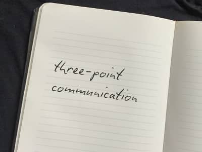 One thing to put on the table before your next tricky chat