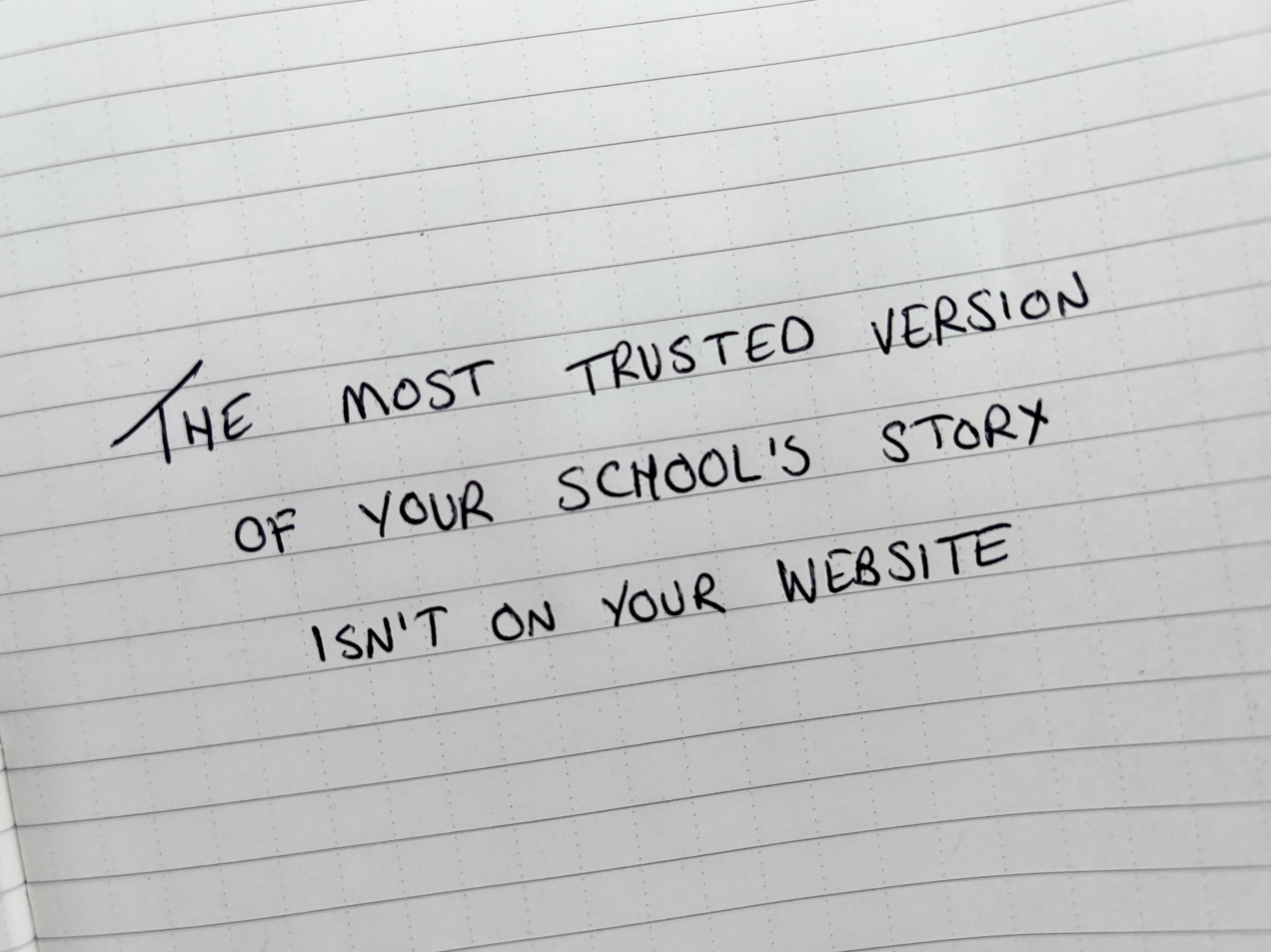 Your school’s reputation isn’t yours to control